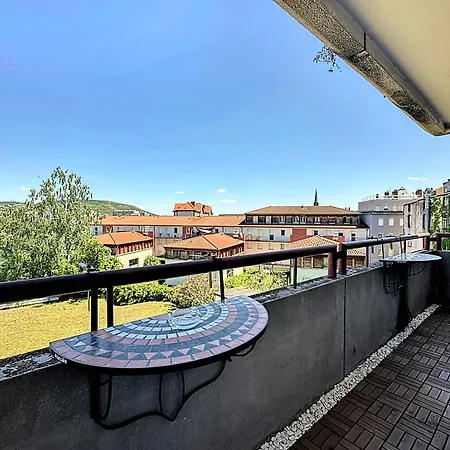 Vue , Clim , Garage Privé 6 Pers Clf-fd Fontgieve Appartement Clermont-Ferrand